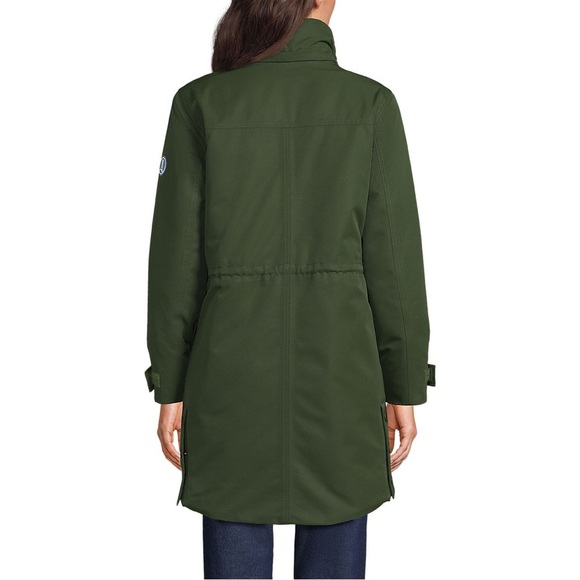 Lands' End NWT Women's Expedition Down Waterproof Winter Parka Coat in Purple - Picture 8 of 11